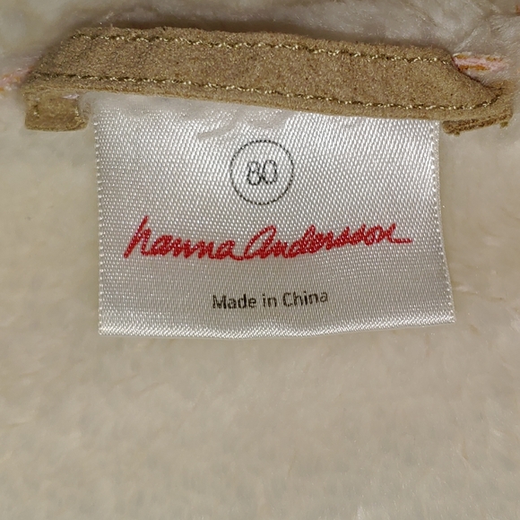 Hanna Andersson Pink suede jacket, size 80 - Picture 5 of 16